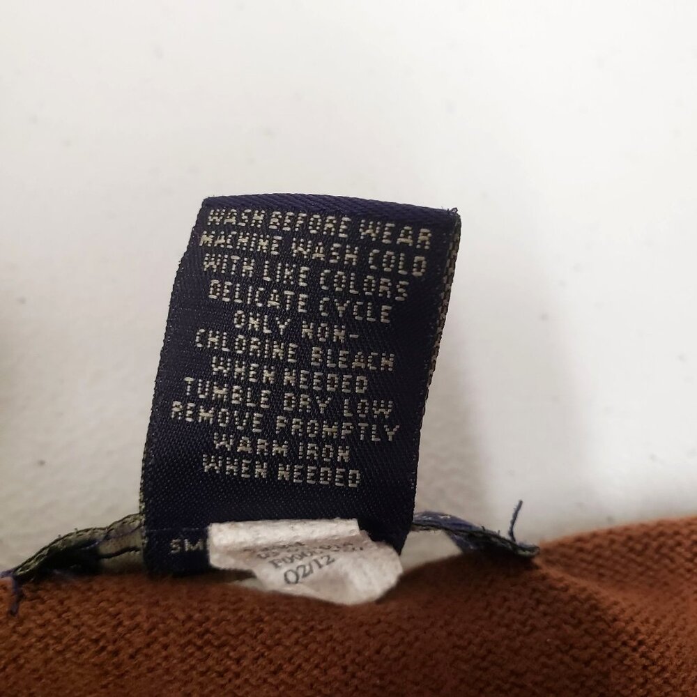 Cherokee Boys Brown Orange Fox Sweater Size 5T - Picture 5 of 8